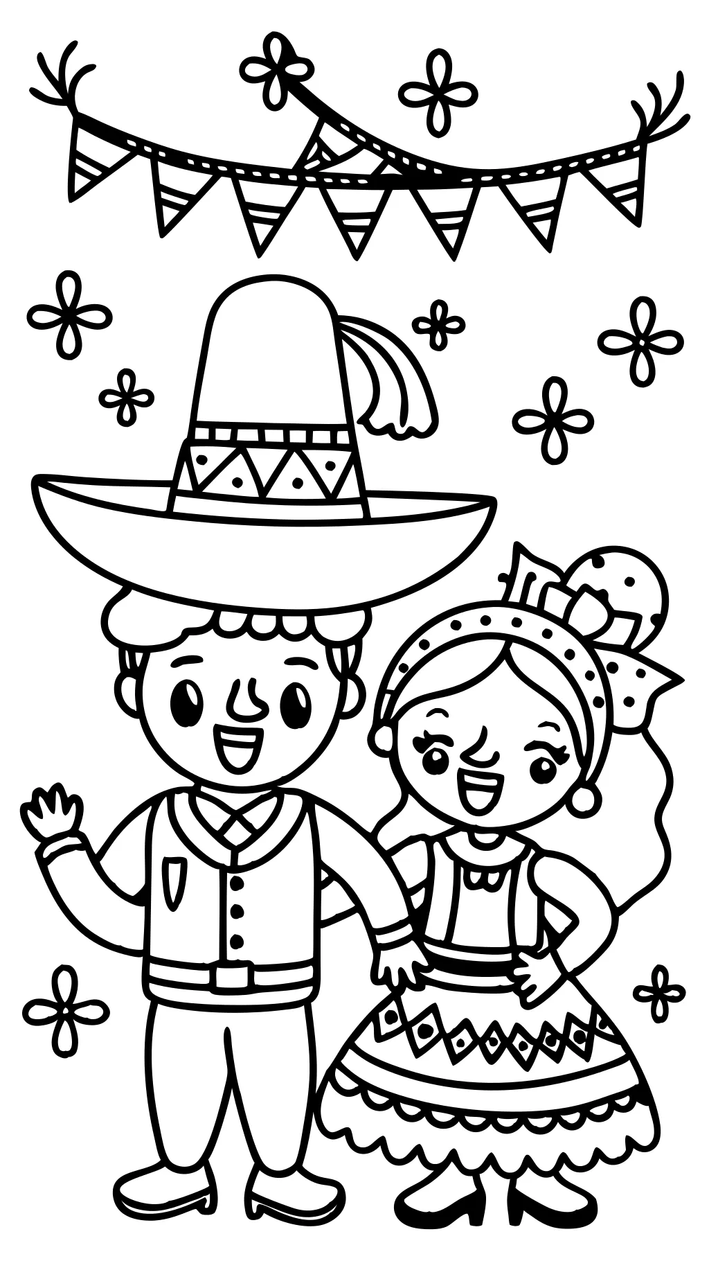 coloriages Cinco de Mayo